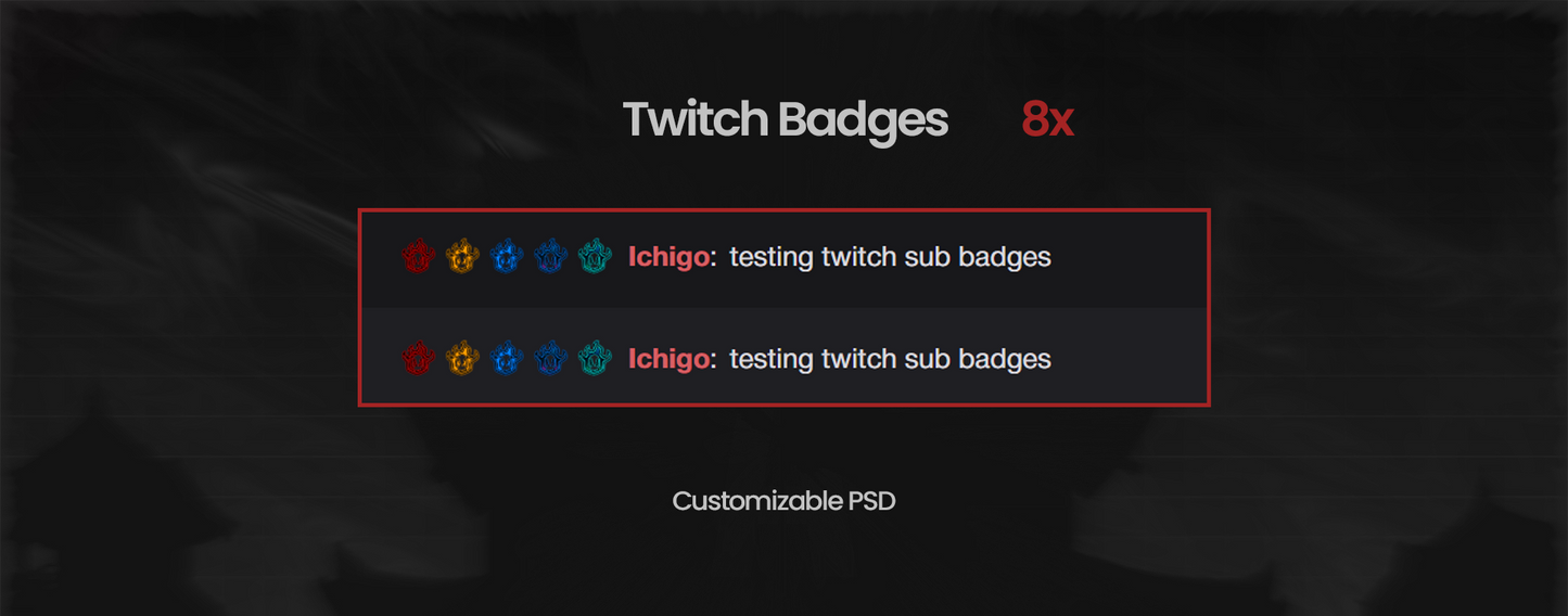 SOUL REAPER: Stream Overlay 黒崎 一護