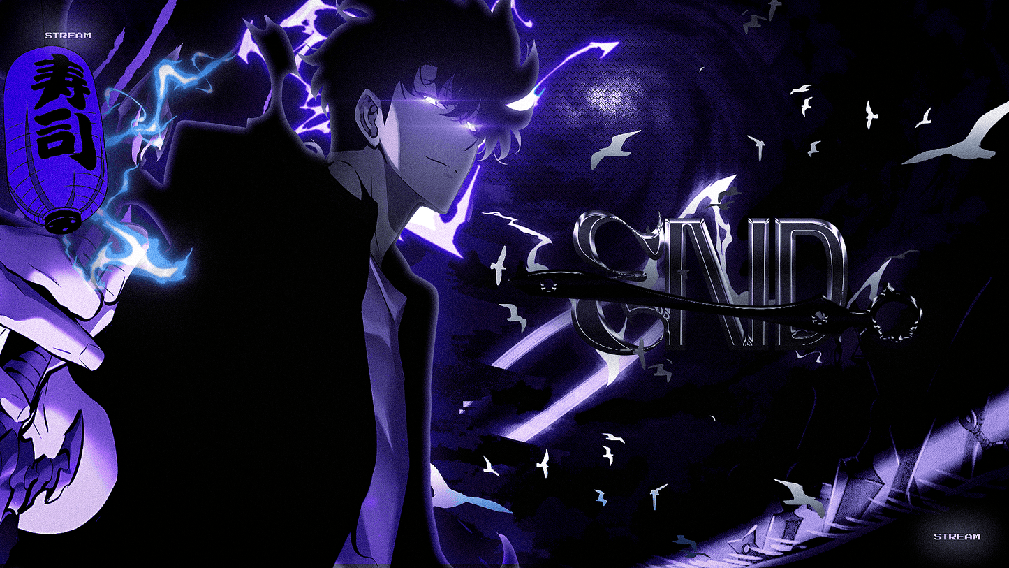 Solo Leveling - Stream Pack ⚔️ - StreamerDecor