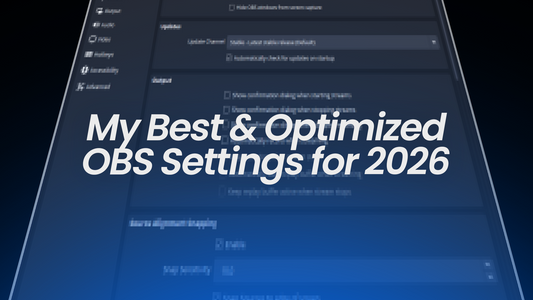 My Best & Optimized OBS Settings for 2026