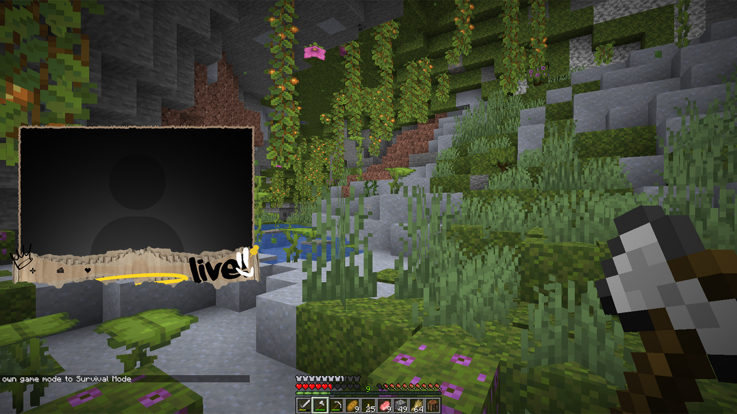 CARTBOARD: Graffiti Stream Overlay Pack | OBS