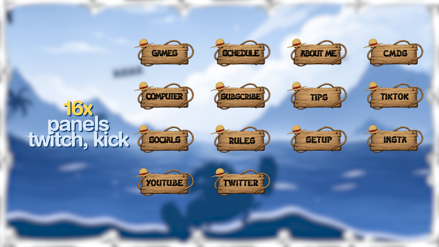 One Piece Rubber Spirit: Stream Overlay