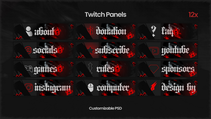 SOUL REAPER: Stream Overlay 黒崎 一護