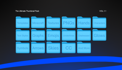 The Ultimate Thumbnail Graphics Pack