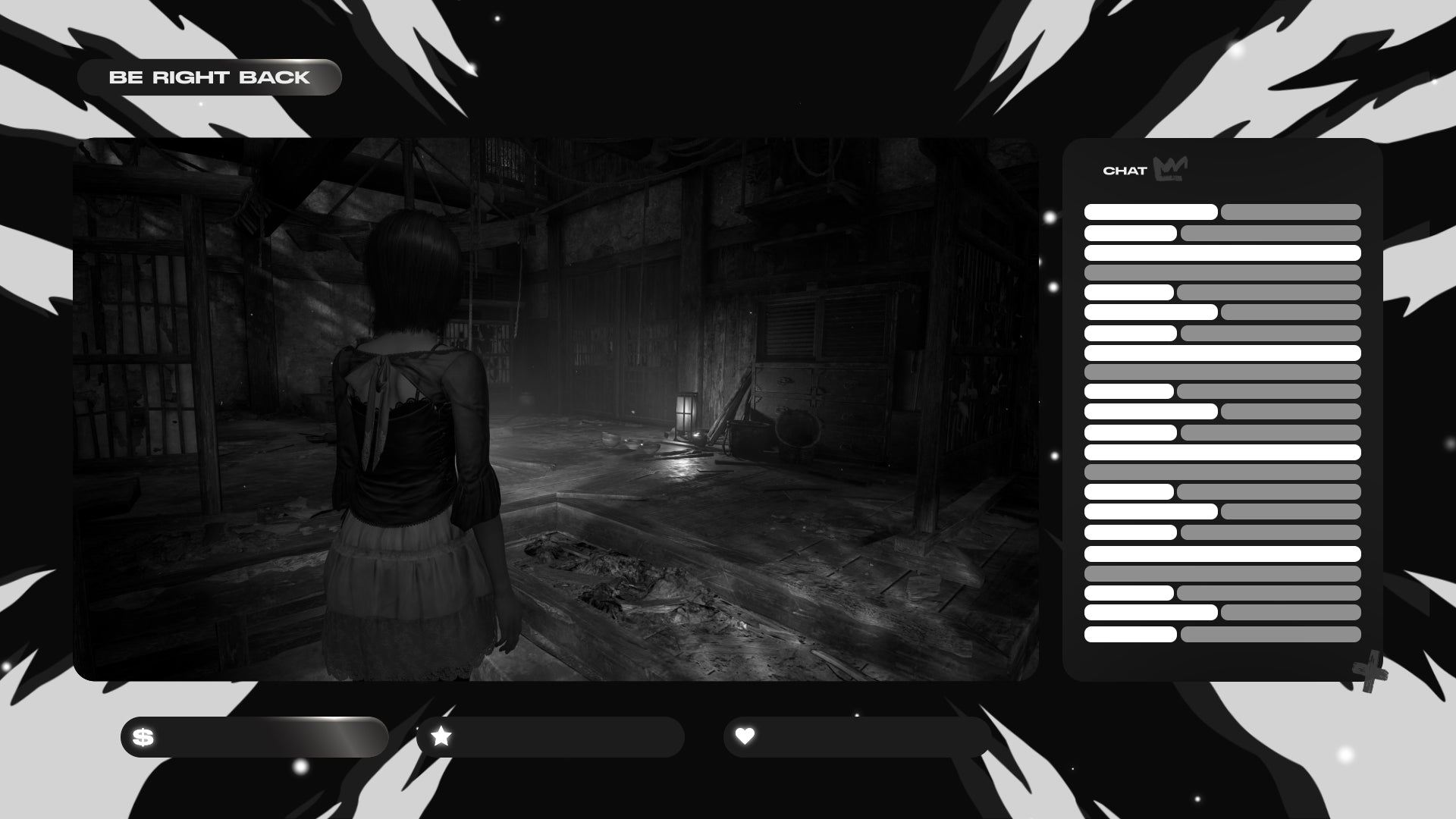Monochrome - Full Animated Stream Pack - StreamerDecor