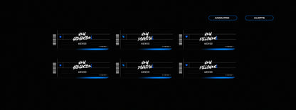 graphic for 'Stream Park Scribbles' and scribbled text design. Scribbles Stream Overlay Alerts Overlay YouTube Kick Twitch.