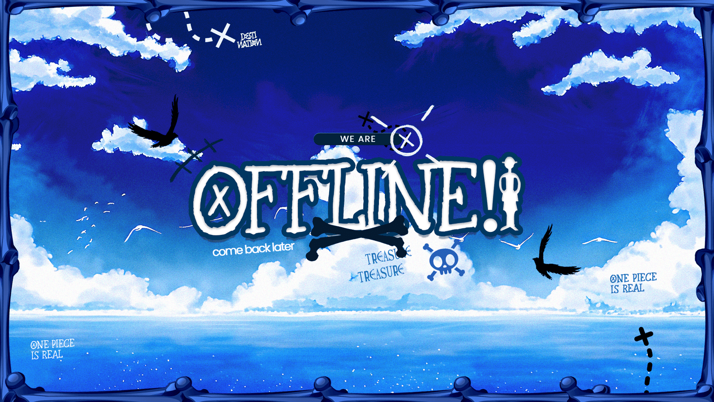 One Piece - Full Animated Stream Pack - StreamerDecor