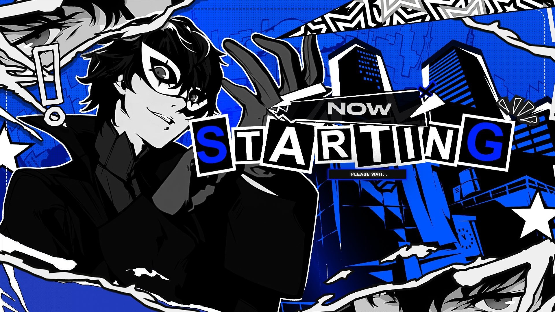 Persona 5 Royal – Complete Animated Stream Pack (Blue) - StreamerDecor