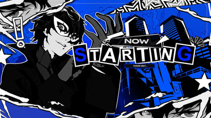 Persona 5 Royal – Complete Animated Stream Pack (Blue) - StreamerDecor