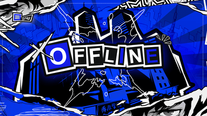 Persona 5 Royal – Complete Animated Stream Pack (Blue) - StreamerDecor