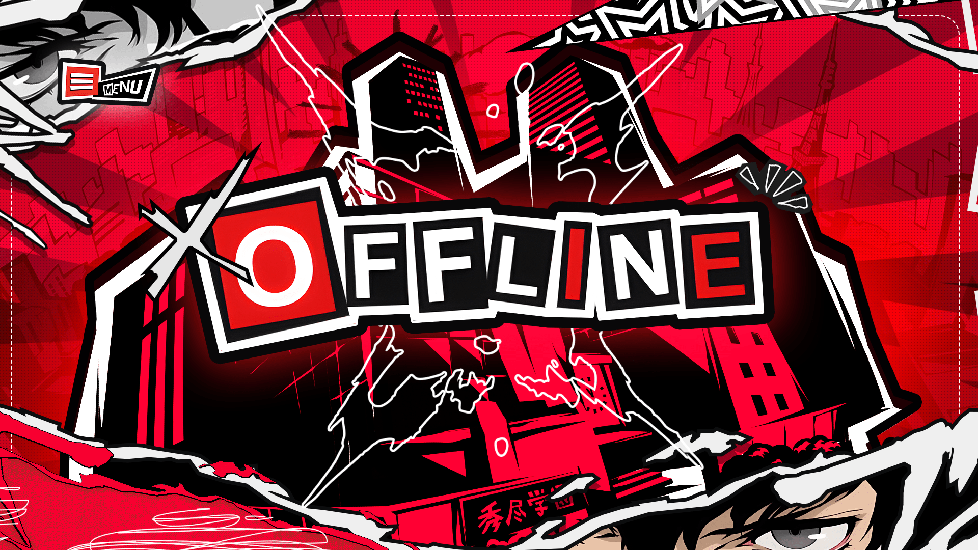 Persona 5 Royal – Complete Animated Stream Pack (Red) - StreamerDecor