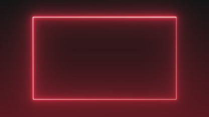 Glowing Neon Webcam Overlay