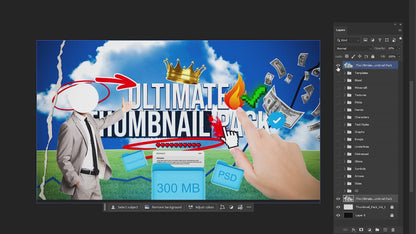 The Ultimate Thumbnail Graphics Pack