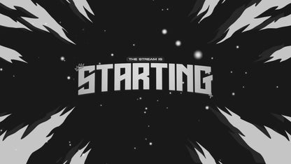 Monochrome - Full Animated Stream Pack