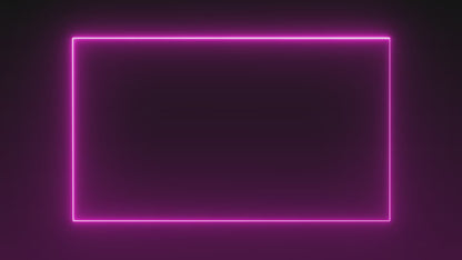 Glowing Neon Webcam Overlay