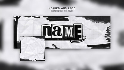 RANSOM Collage - Full Animated Stream Pack - StreamerDecor