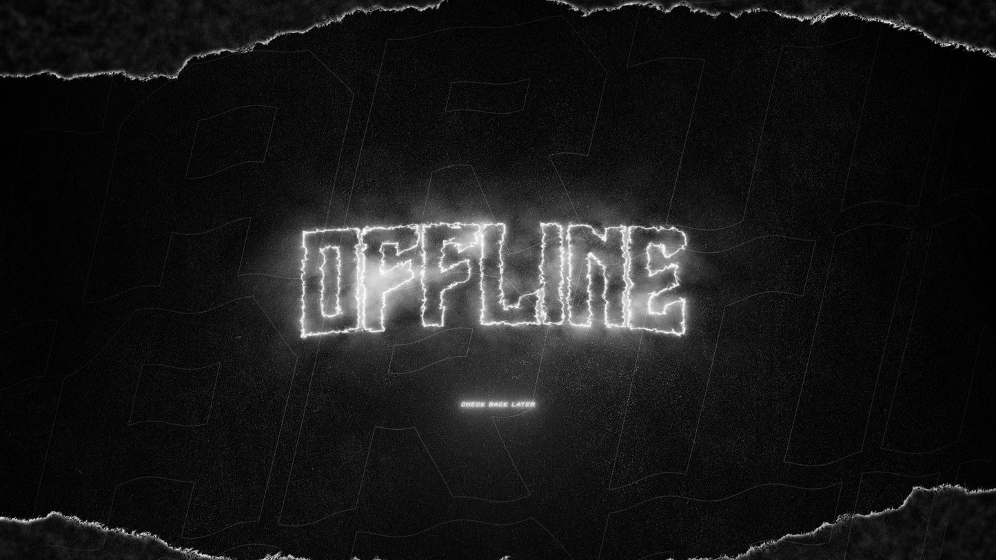 "RIPPED" Torn - Edge - Full Animated Stream Pack - StreamerDecor