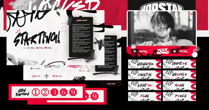 Scribbles - Full Animated Stream Pack - StreamerDecor