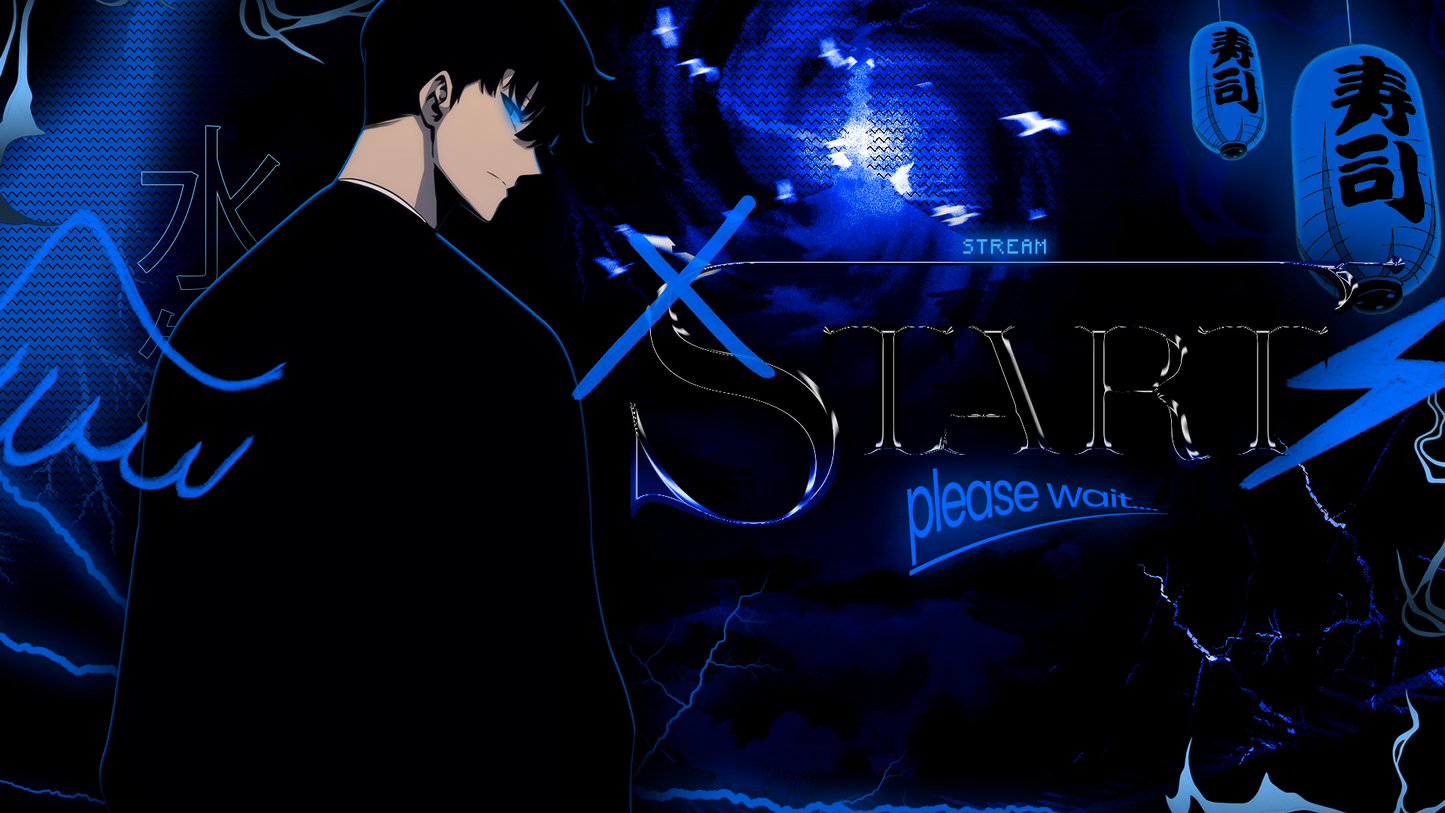 SHADOW MONARCH: Solo Leveling Stream Assets ⚔️